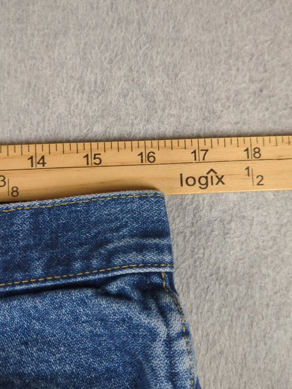 Wrangler George Strait Jeans Men's 33x30 (Actual 32x30) Blue Cowboy Cut Rodeo - Picture 5 of 10